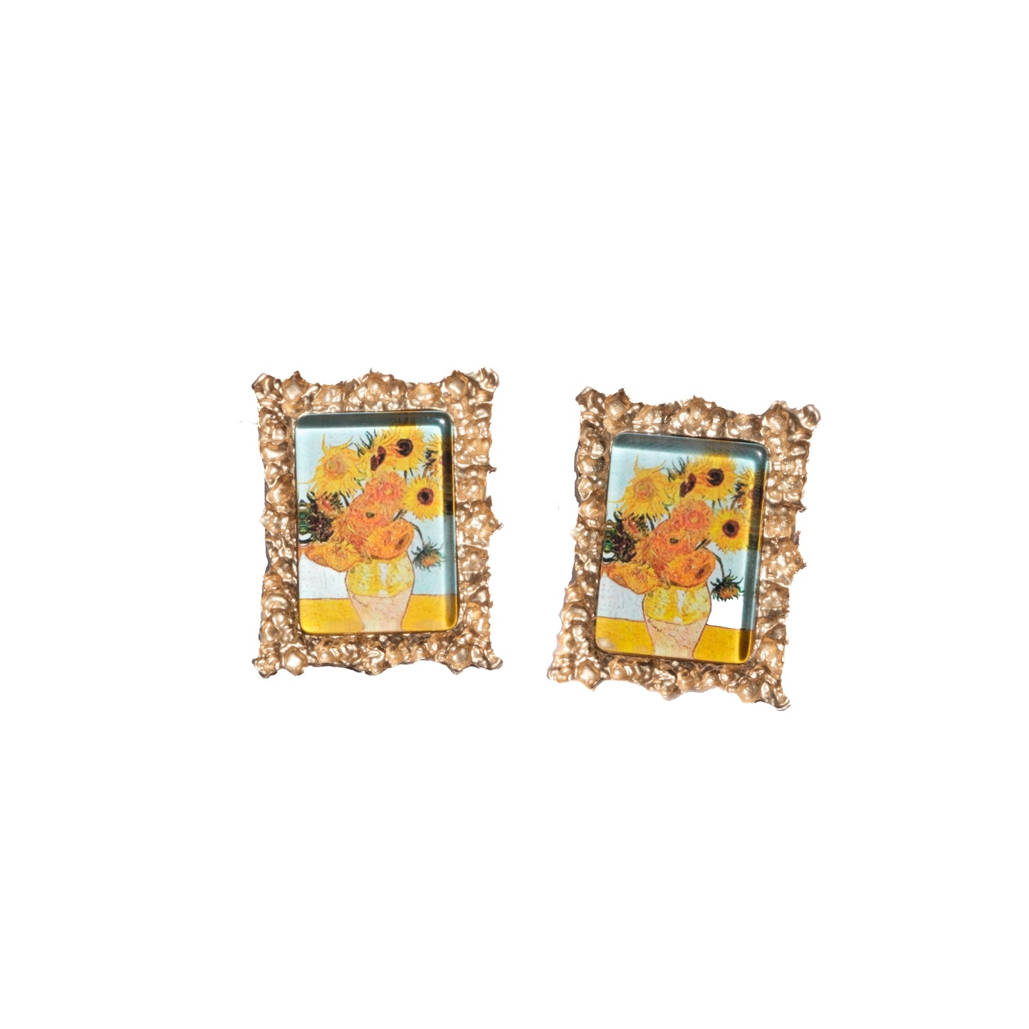 SUNFLOWER EARRINGS